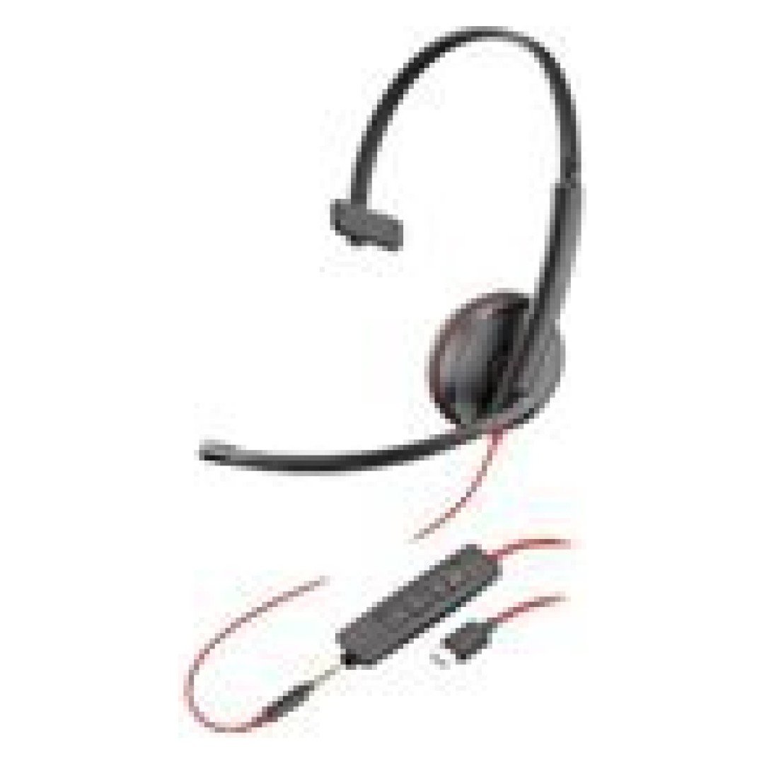 HP Poly Blackwire C3215 Monaural Headset