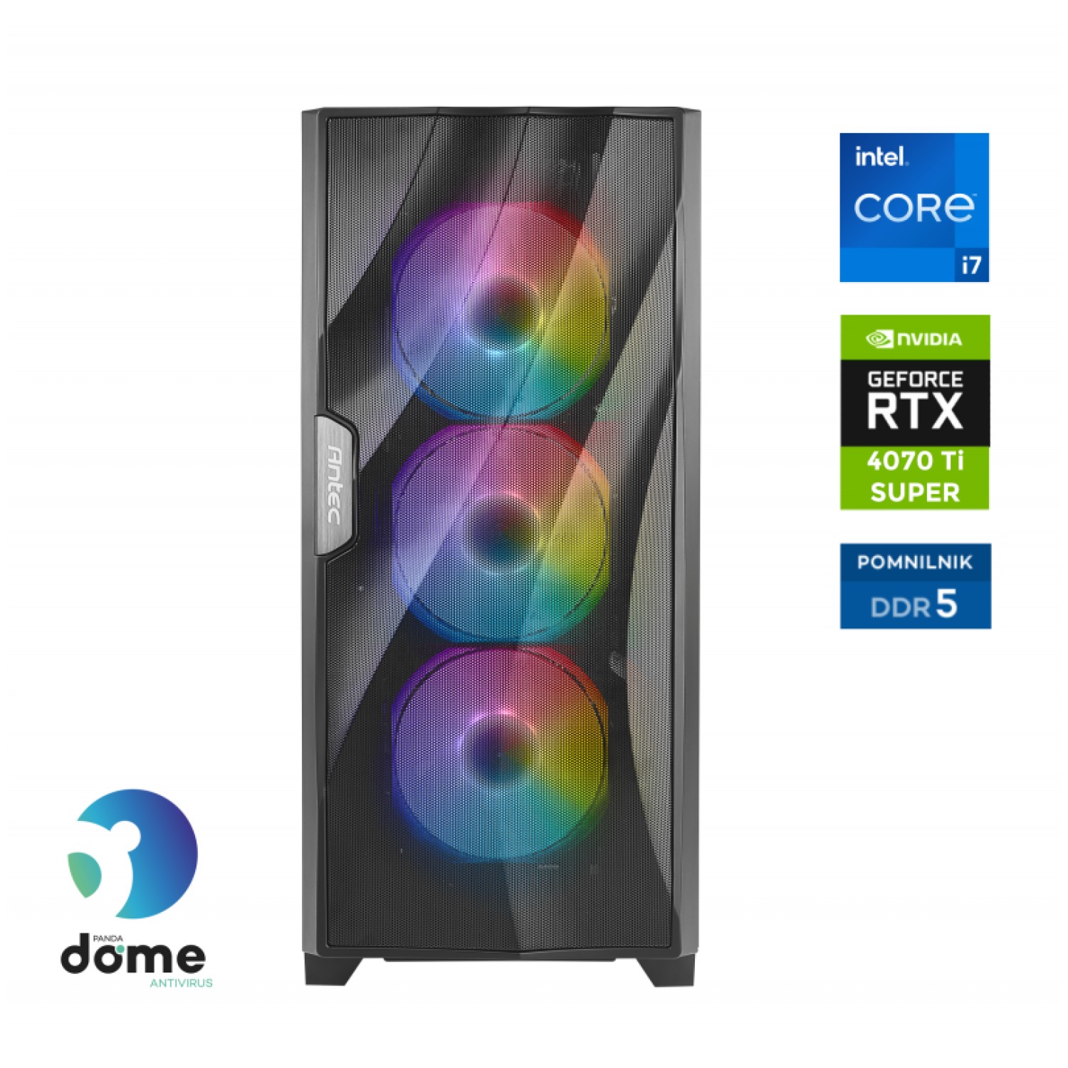 Računalnik ANNI Gamer Elite i7-14700KF / RTX 4070S Ti / 32 GB / 2 TB