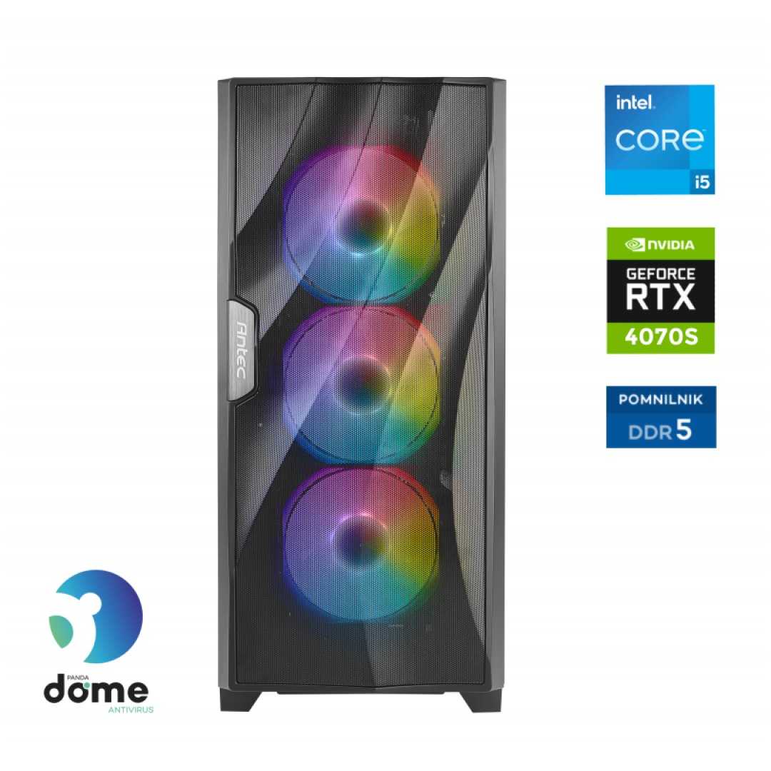 Računalnik ANNI Gamer Extreme i5-14400F / RTX 4070S / 32 GB / 2 TB