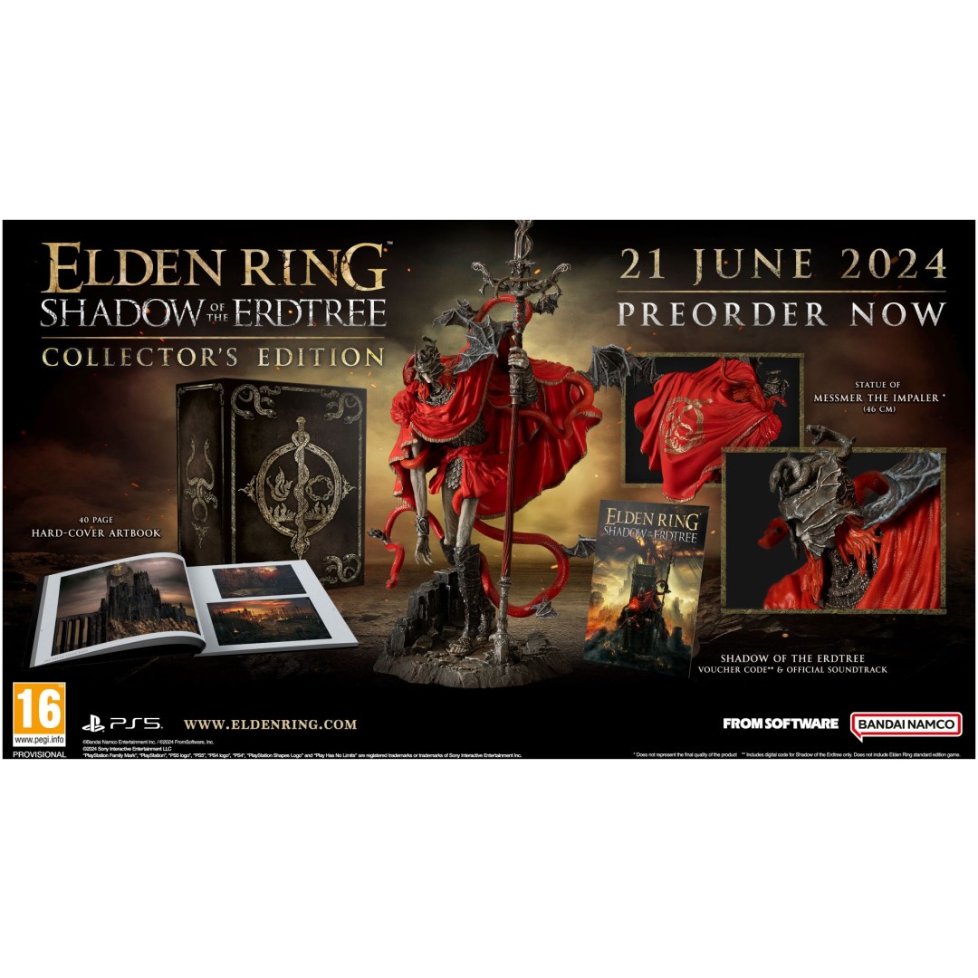Elden Ring: Shadow Of The Erdtree - Collectors Edition (Playstation 5)