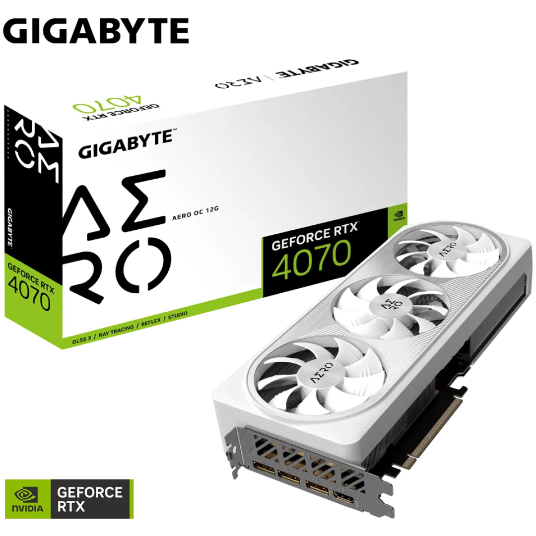Grafična kartica GIGABYTE GeForce RTX 4070 AERO OC 12G