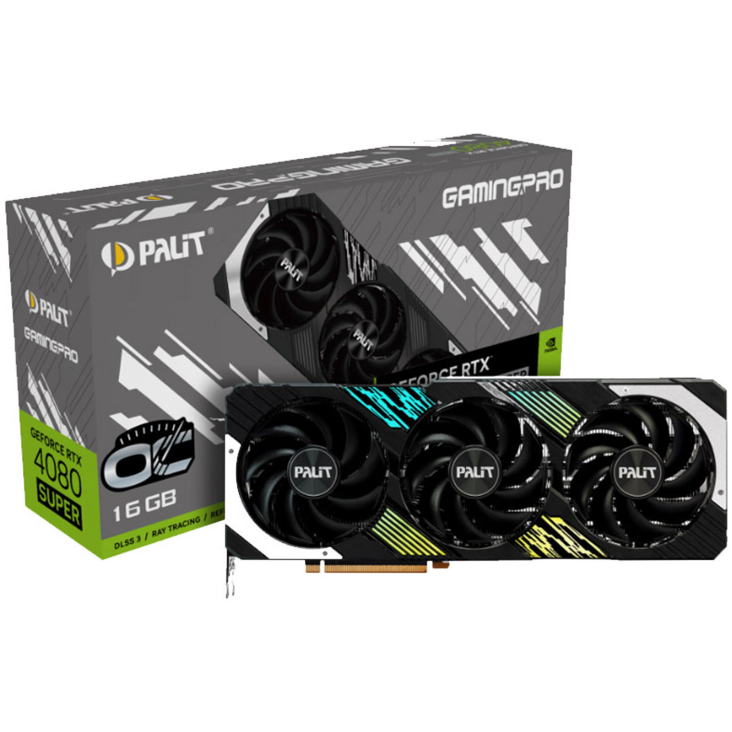 PALIT GeForce RTX 4080 GamingPro OC 16GB GDDR6X (NED408ST19T2-1032A) ARGB gaming grafična kartica