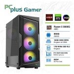 PCPLUS Gamer Ryzen 5 5600G 16GB 1TB NVMe SSD GeForce RTX 4060 Ti 8GB RGB gaming namizni računalnik