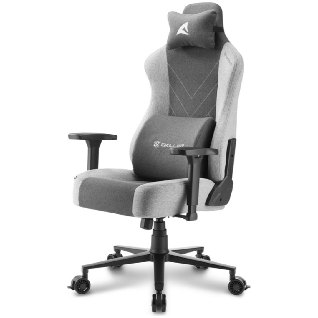 Stol gaming Sharkoon Skiller SGS30 sivo-črn (SGS30-Gray)