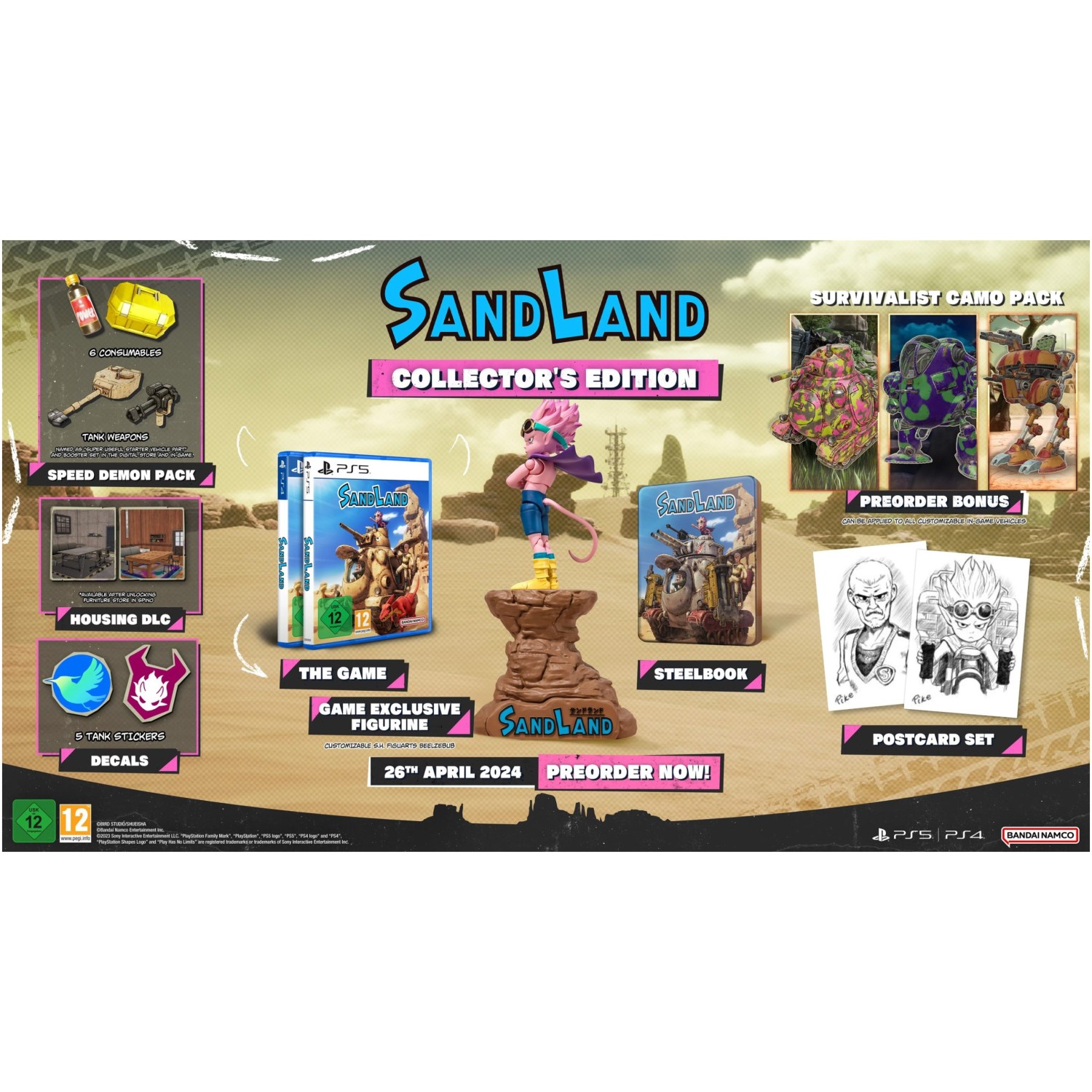 Sand Land - Collectors Edition (Playstation 4)