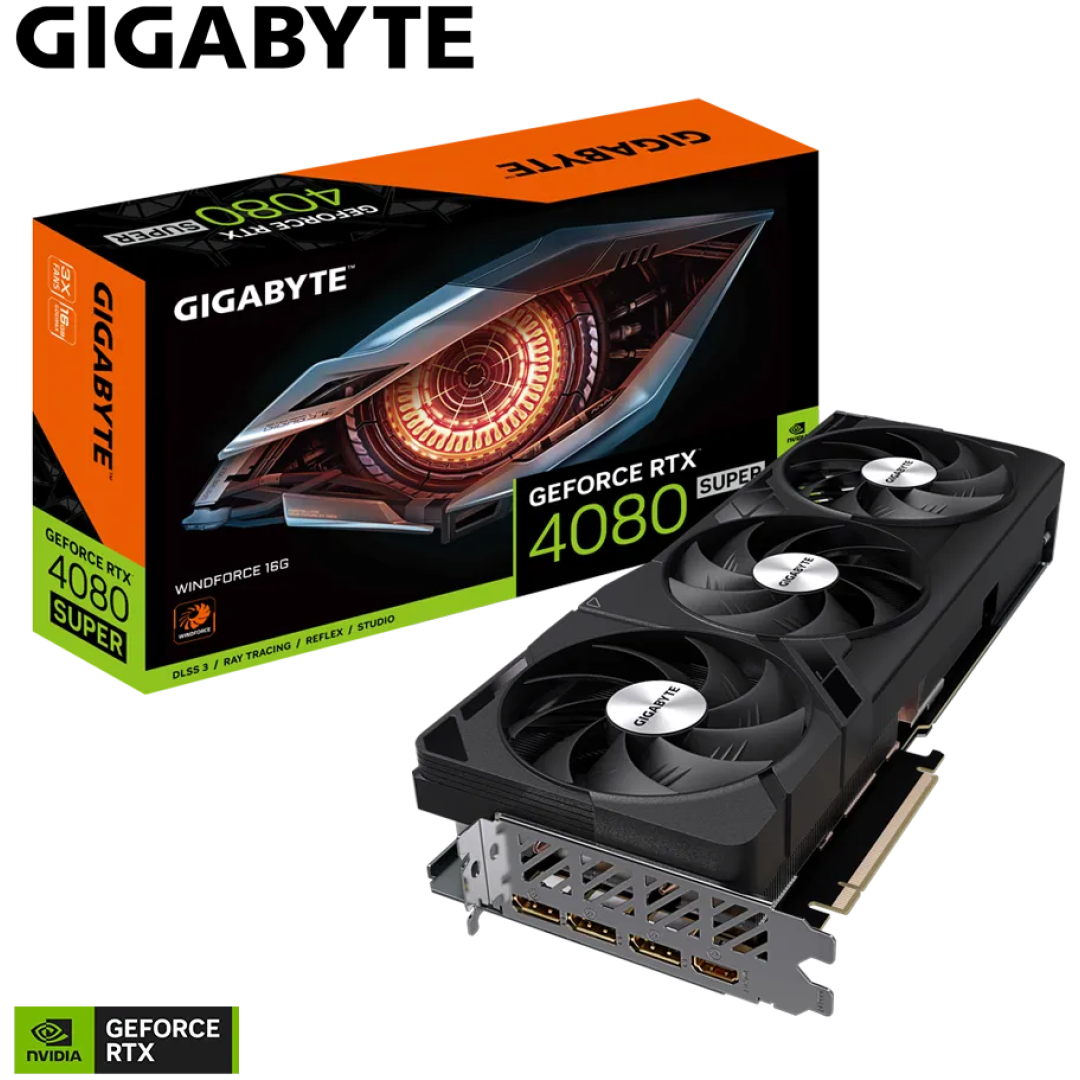 Grafična kartica GIGABYTE GeForce RTX 4080 SUPER WINDFORCE 16G
