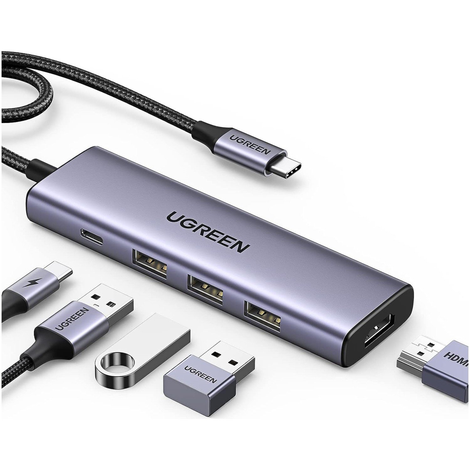 Ugreen 5-v-1 USB-C Hub (100 W PD