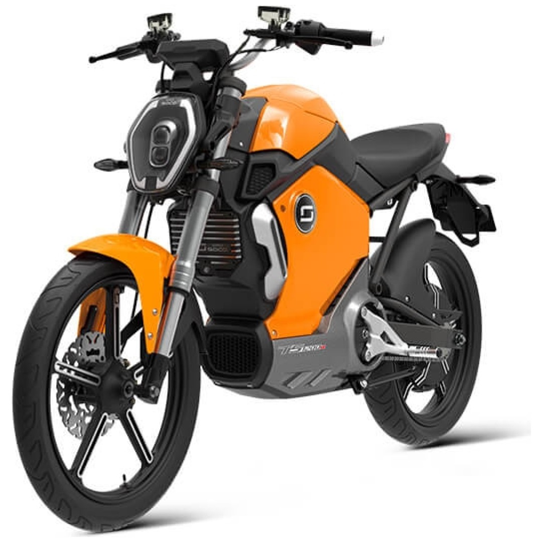 SUPER SOCO TS1200R električno motorno kolo oranžne barve