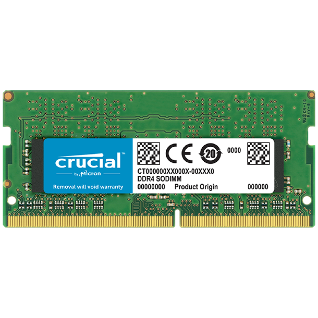 Crucial 16GB DDR4-2400 SODIMM PC4-19200 CL17