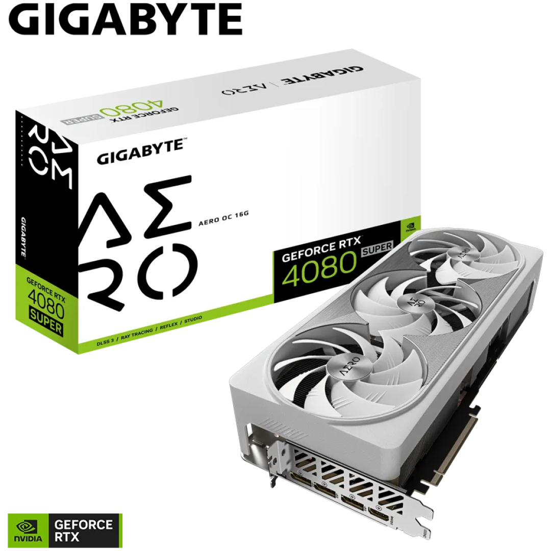 Grafična kartica GIGABYTE GeForce RTX 4080 SUPER AERO OC 16G