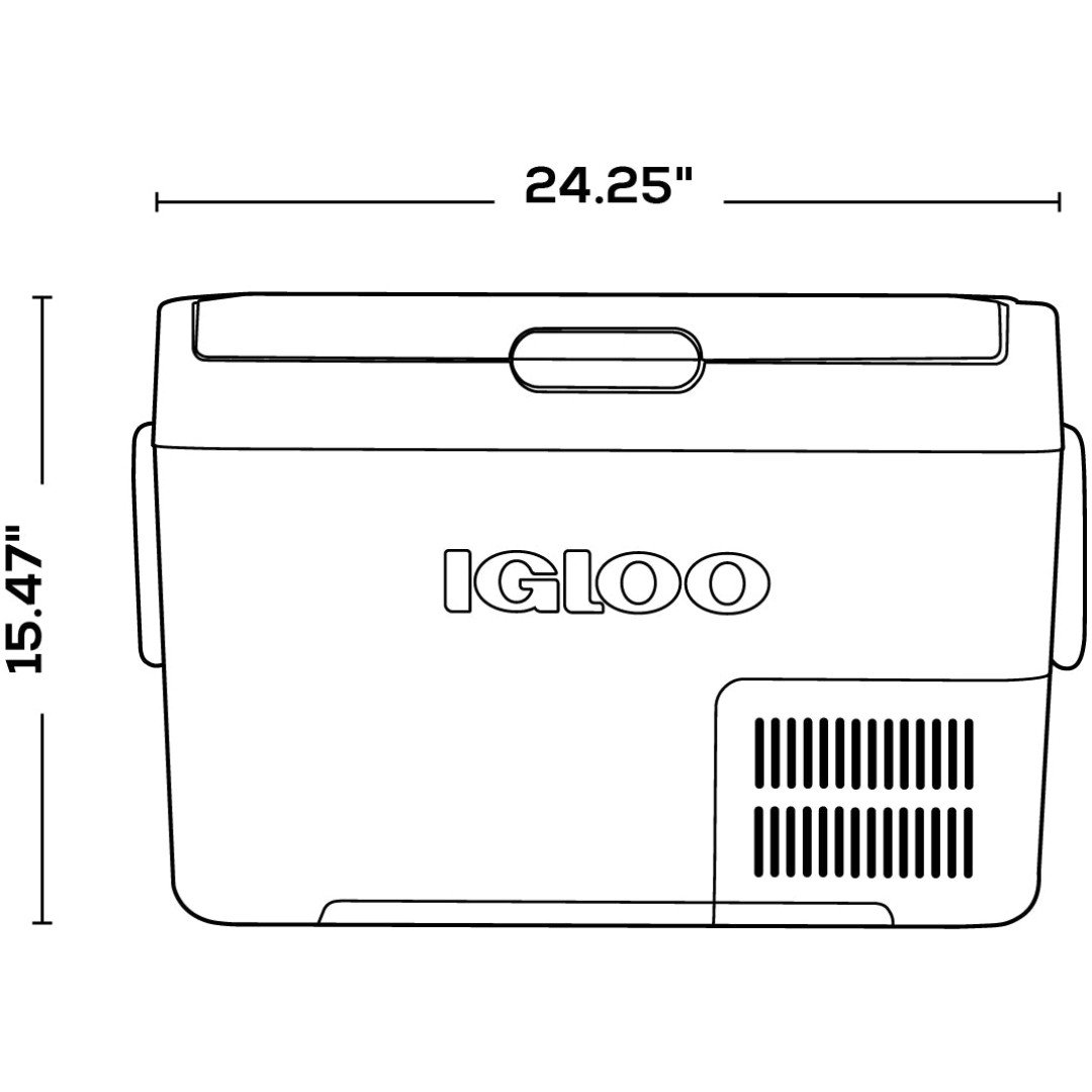 IGLOO Električni kompresorski hladilnik ICF 32