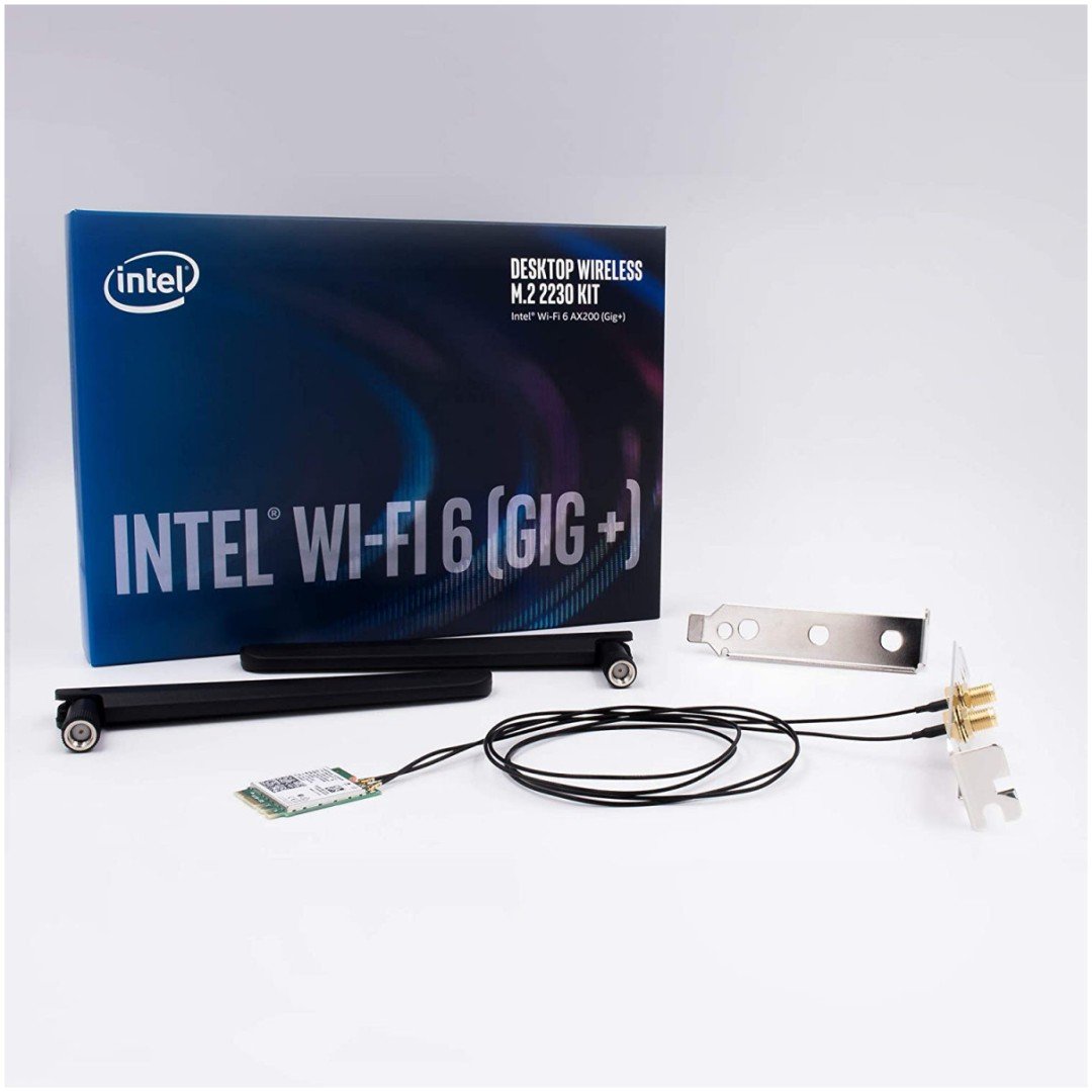 Intel Wi-Fi 6 AX200 (Gig+) Desktop Kit