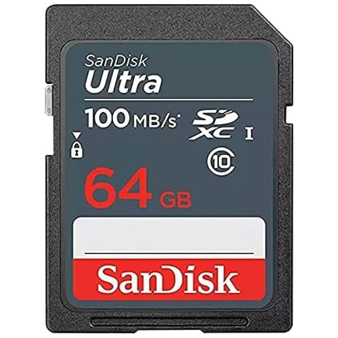 SanDisk Ultra 64GB SDXC spominska kartica 100MB/s