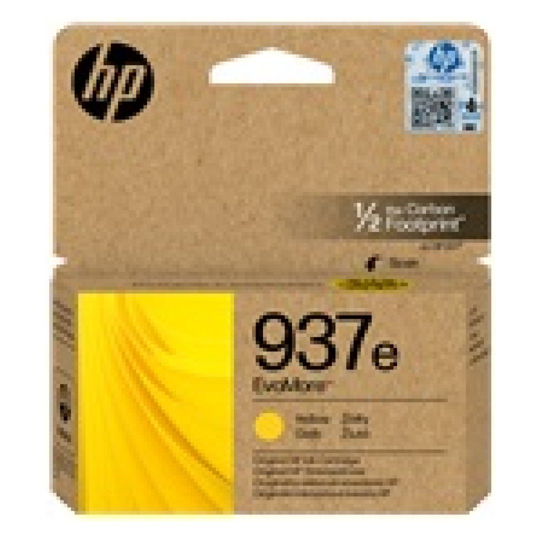 HP 937e EvoMore Yellow Org Ink Cartridge