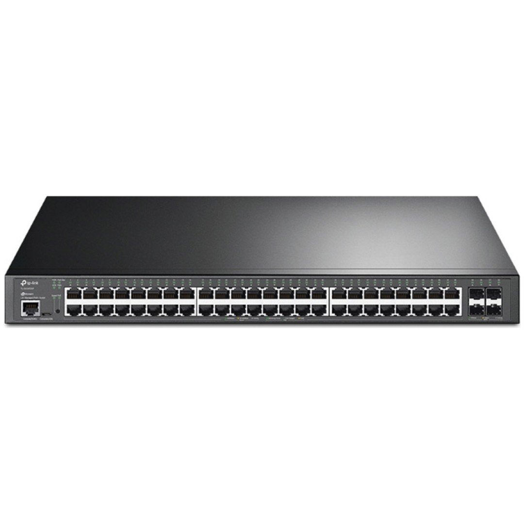 TP-LINK JetStream TL-SG3452XP 48-Port Gigabit L2+ Managed 48xPoE+ 500W 4x10GE SFP+ mrežno stikalo-switch