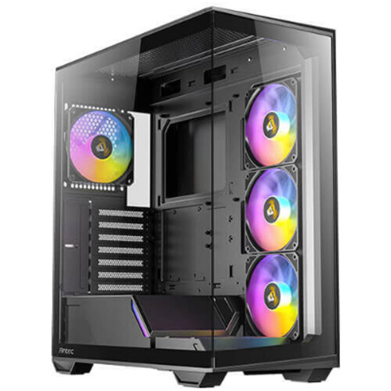 ANTEC C3 ARGB Mid-Tower okno črno gaming ohišje