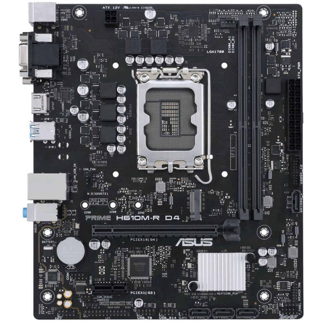 ASUS Prime H610M-R D4 LGA1700 DDR4 mATX osnovna plošča