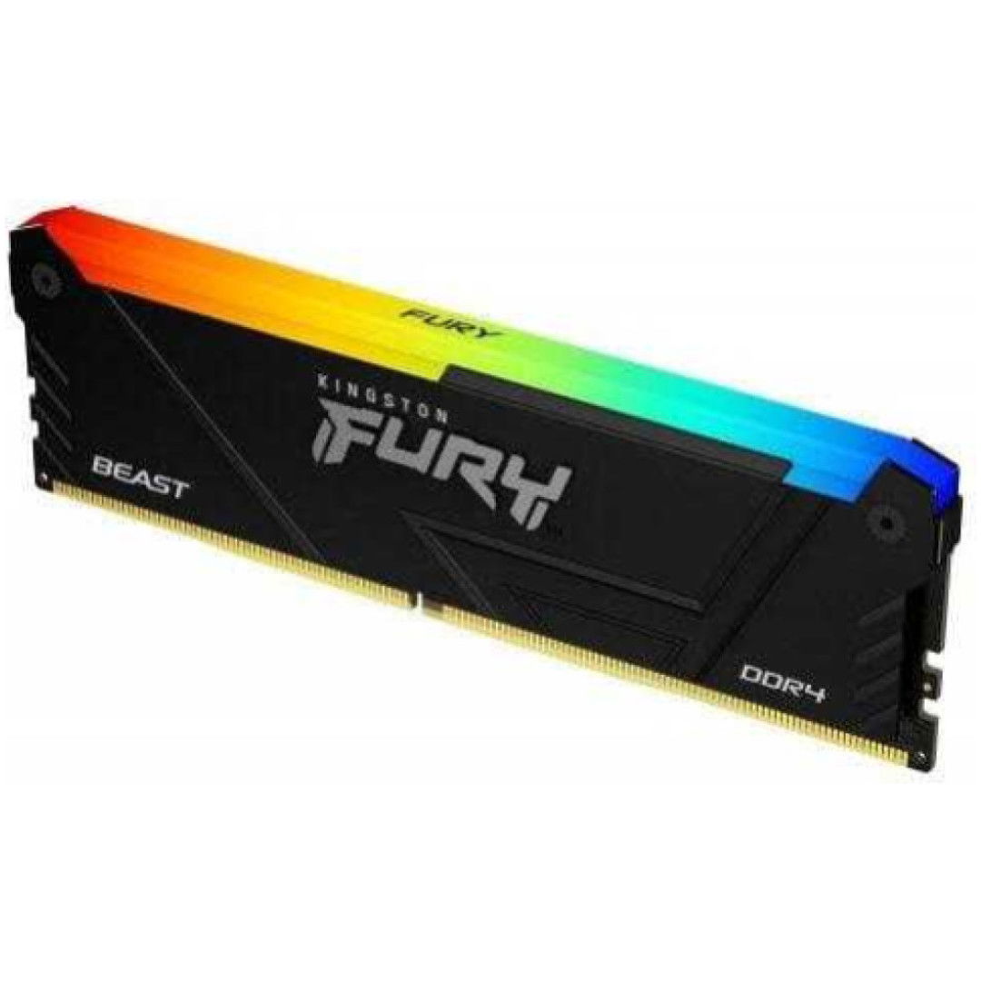 DDR4 16GB 3200MHz CL16 Single (1x16GB) Kingston RGB Fury Beast XMP2.0 1