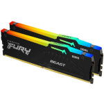 DDR5 16GB 5600MHz CL40 KIT (2x 8GB) Kingston RGB Fury Beast XMP3.0 1