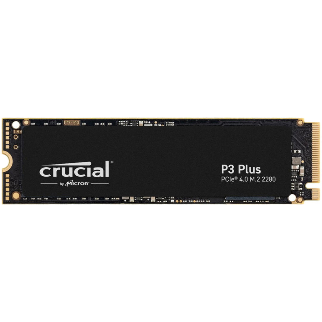 Disk SSD M.2 NVMe PCIe 4.0 500GB Crucial P3 Plus BULK 2280 4700/1900MB/s brez embalaže (CT500P3PSSD8T)