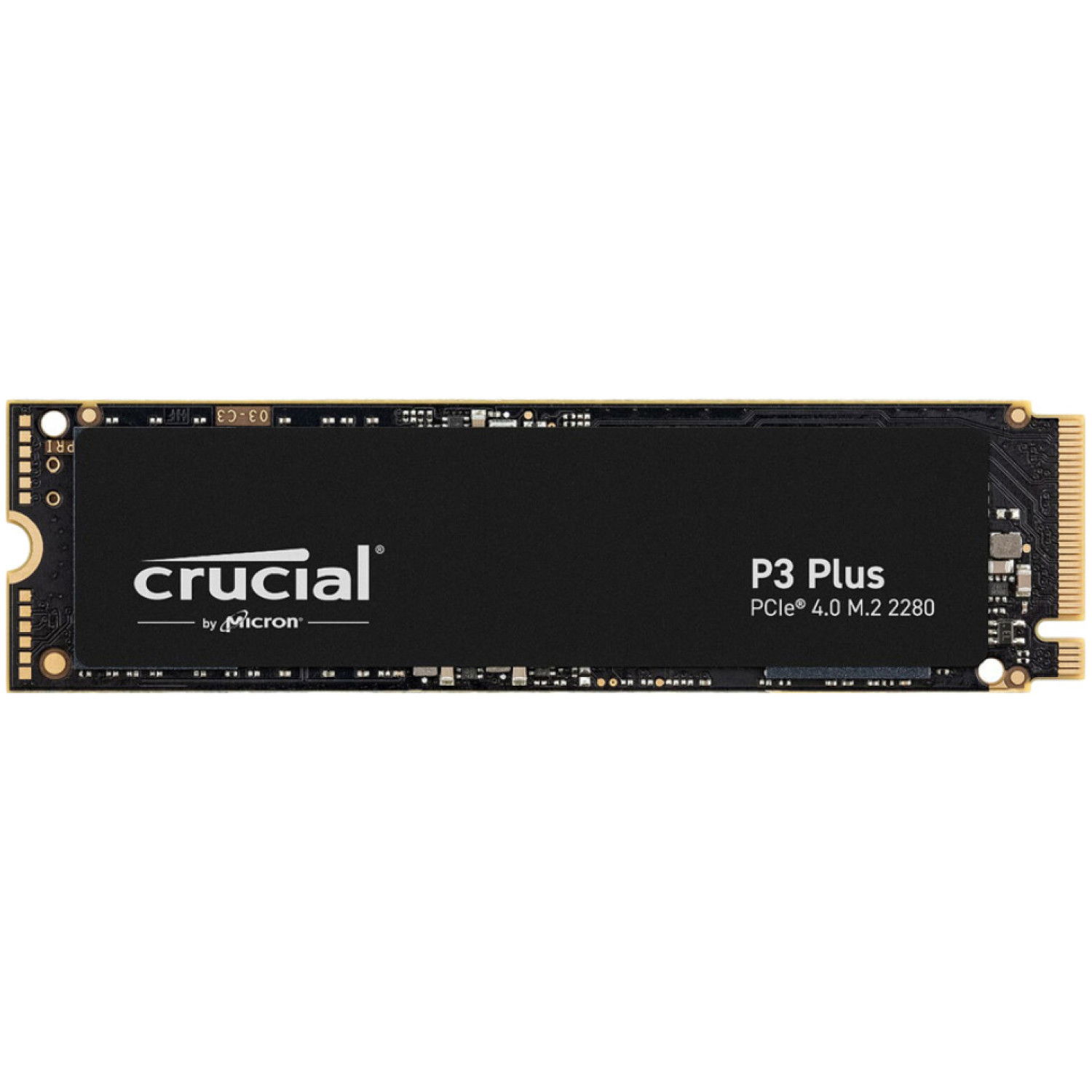 Disk SSD M.2 NVMe PCIe 4.0 500GB Crucial P3 Plus BULK 2280 4700/1900MB/s brez embalaže (CT500P3PSSD8T)