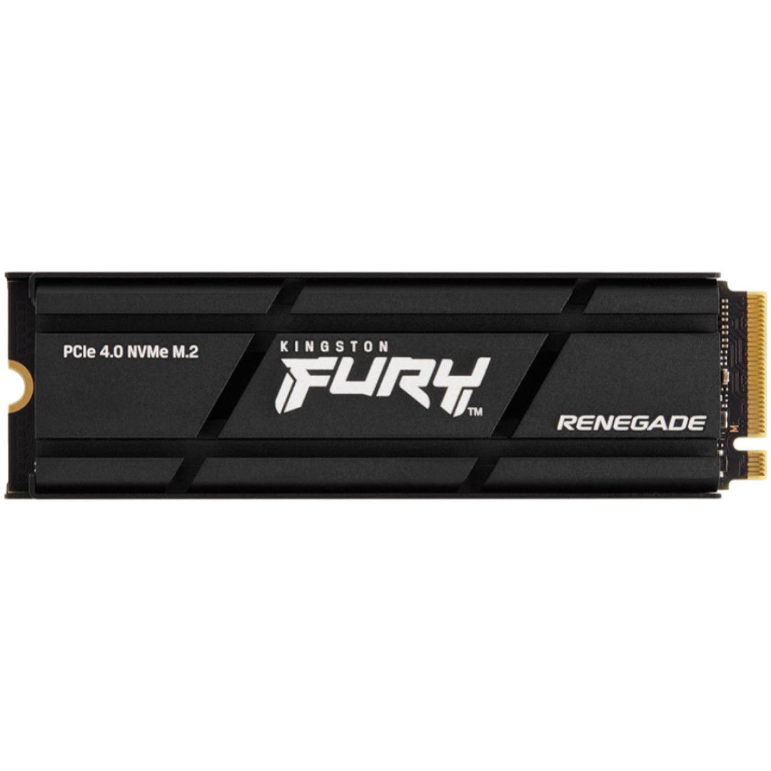 Disk SSD M.2 NVMe PCIe 4.0 500GB Kingston Fury Renegade 2280 s hladilnikom 7300/3900MB/s (SFYRSK/500G)