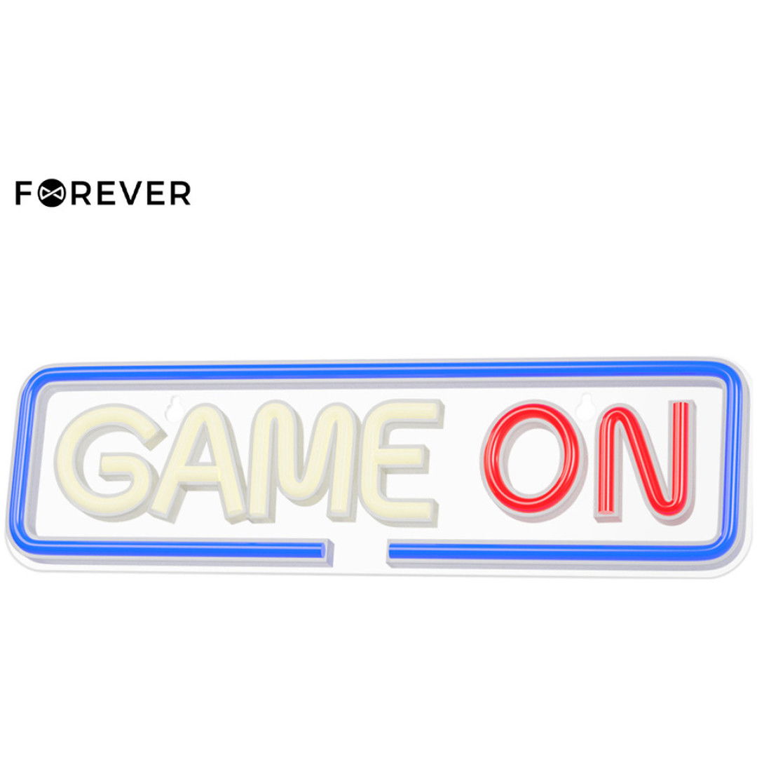 FOREVER Game On NEON LED luč