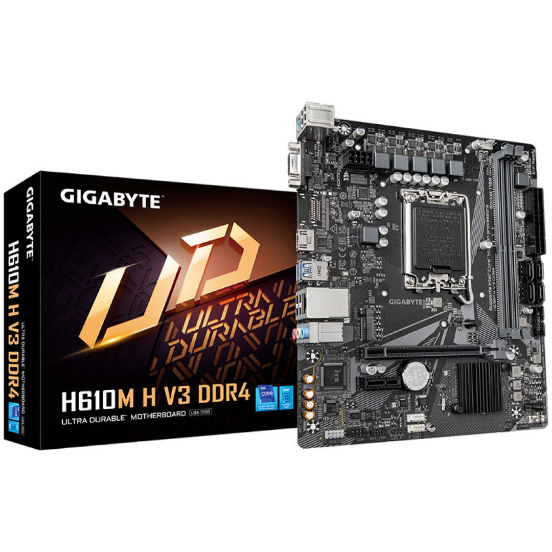 GIGABYTE H610M H V3 DDR4 LGA1700 MicroATX osnovna plošča