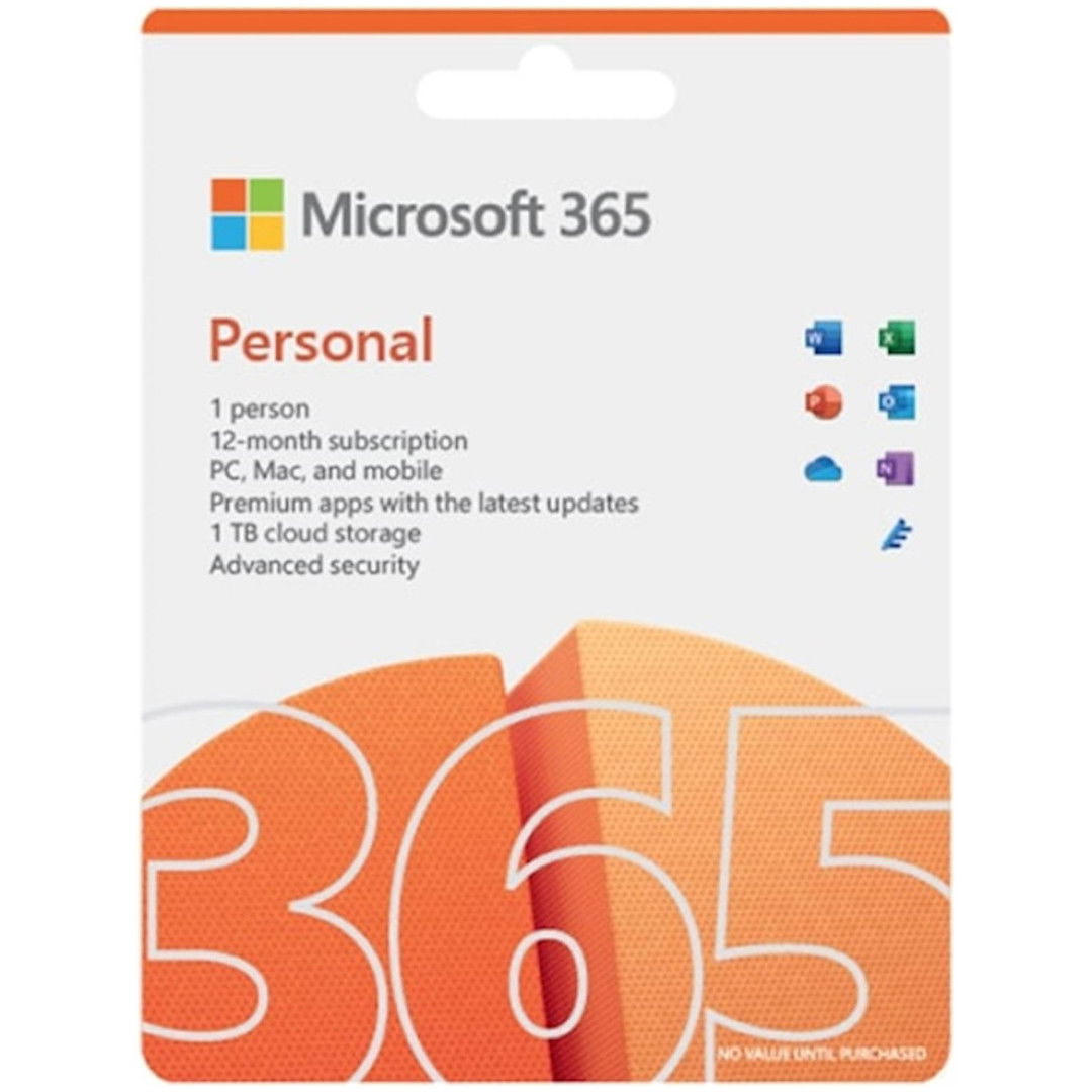 Microsoft 365 Personal FPP SLO 32/64bit - 1 letna naročnina za 5 naprav ene osebe (QQ2-01761)