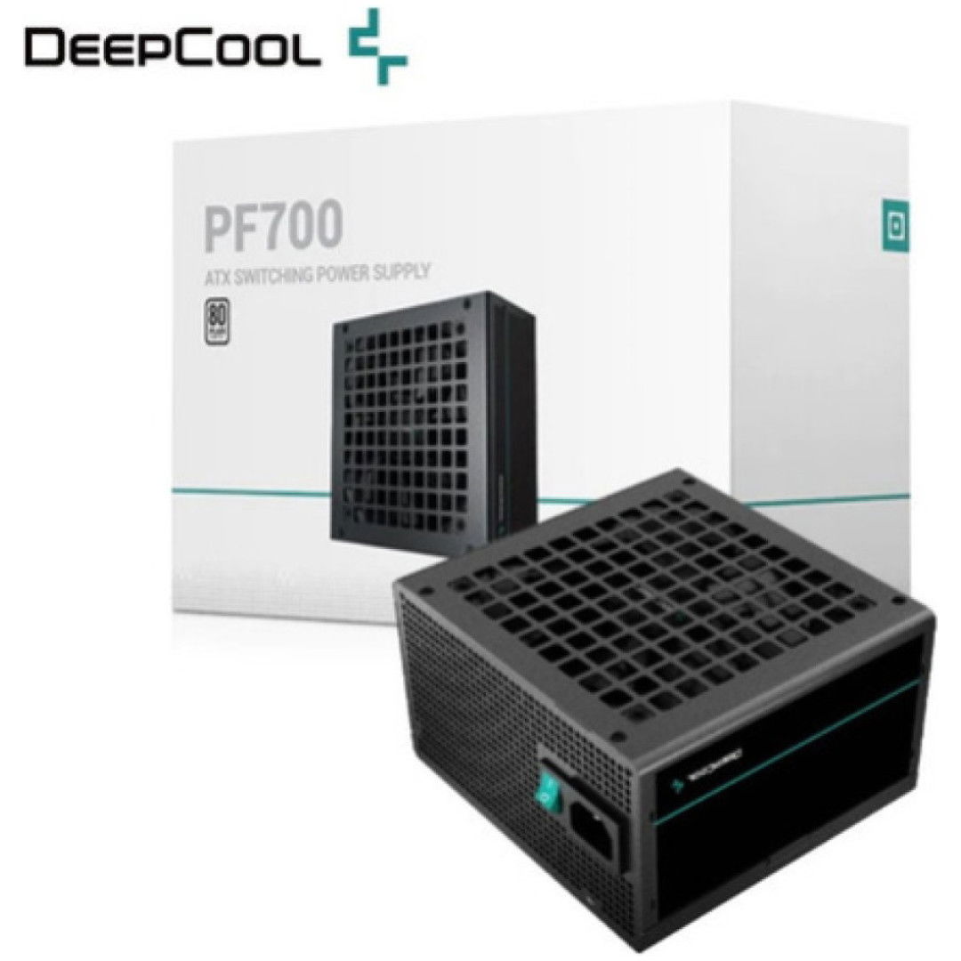 Napajalnik - 700W Deepcool PF 700 80Plus 85% ATX12V 2.4 120mm črna (R-PF700D-HA0B-EU)