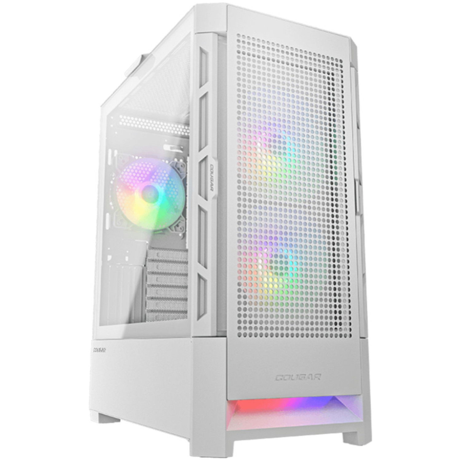 Ohišje Cougar Duoface RGB MidiATX - bela RGB