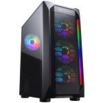 Ohišje Cougar MX410 Mesh-G RGB MidiATX - črna RGB