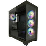 Ohišje LC Power Gaming 715B MidiATX - črna RGB