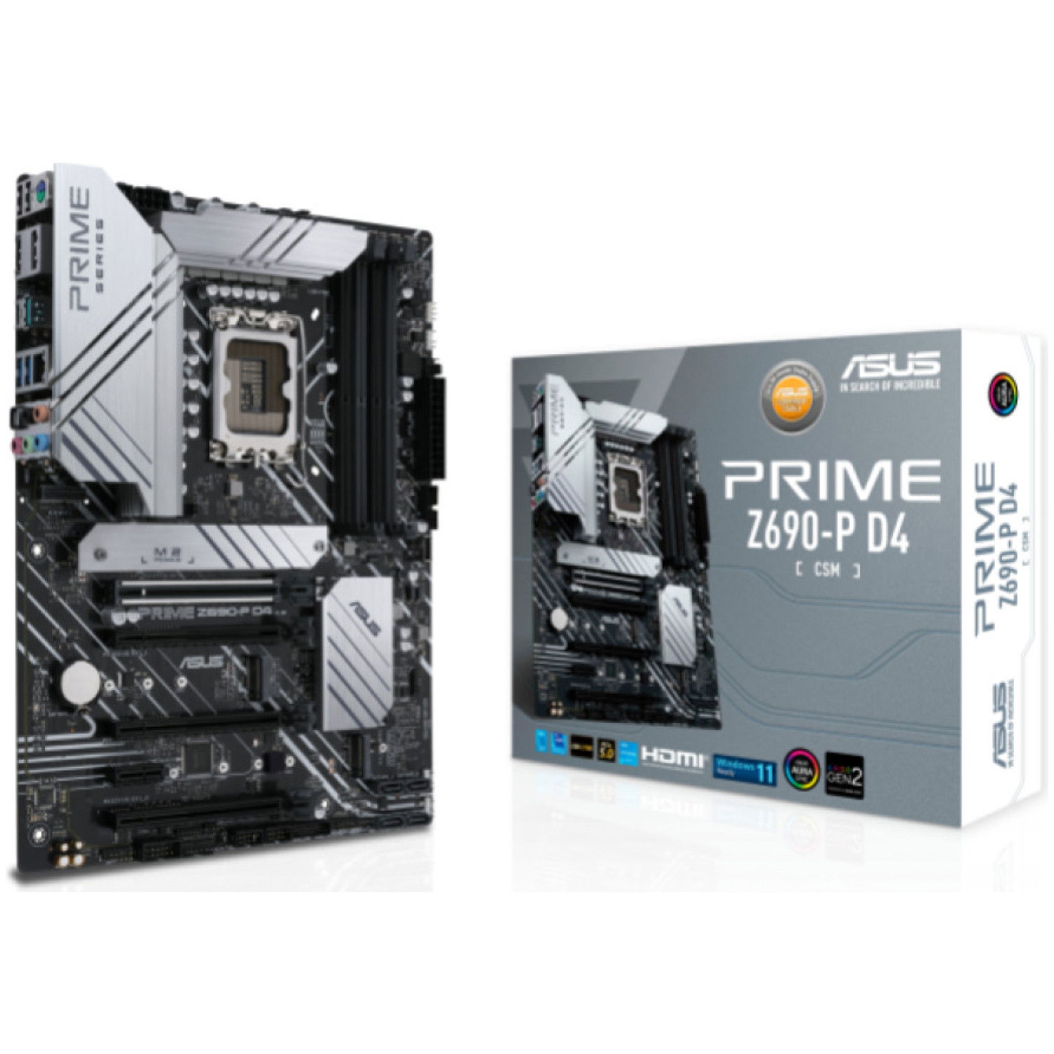 Osnovna plošča 1700 Asus PRIME Z690-P D4-CSM ATX 1xHDMI 1xDisplayPort