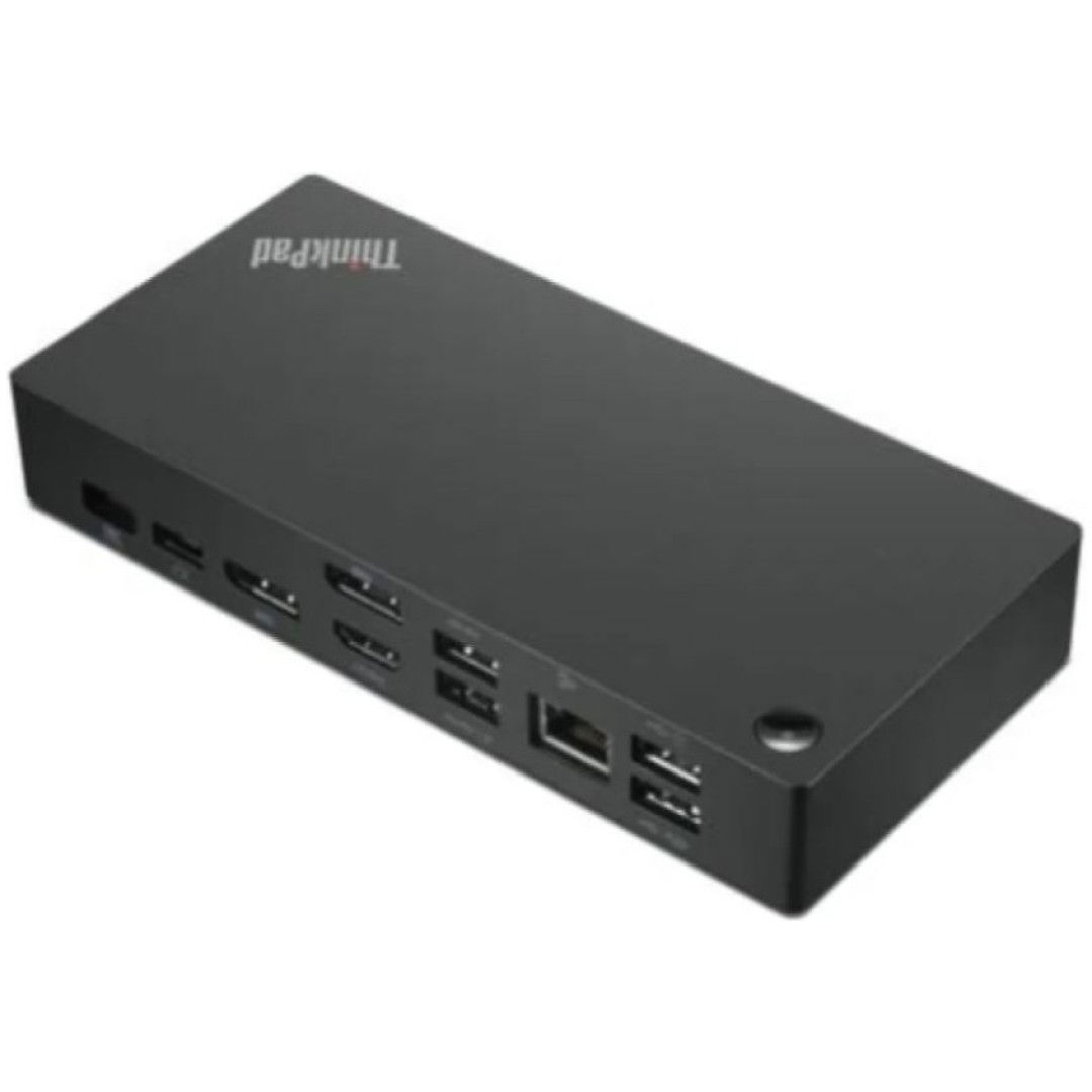 Priklopna postaja RNW USB-C =>Lenovo ThinkPad Universal 2xDisplayPort DisplayPort HDMI 3xUSB3.2 2xUSB2.0 USB-C 90W 1xLAN Stikalo za vklop (40AY0090EU) / A+