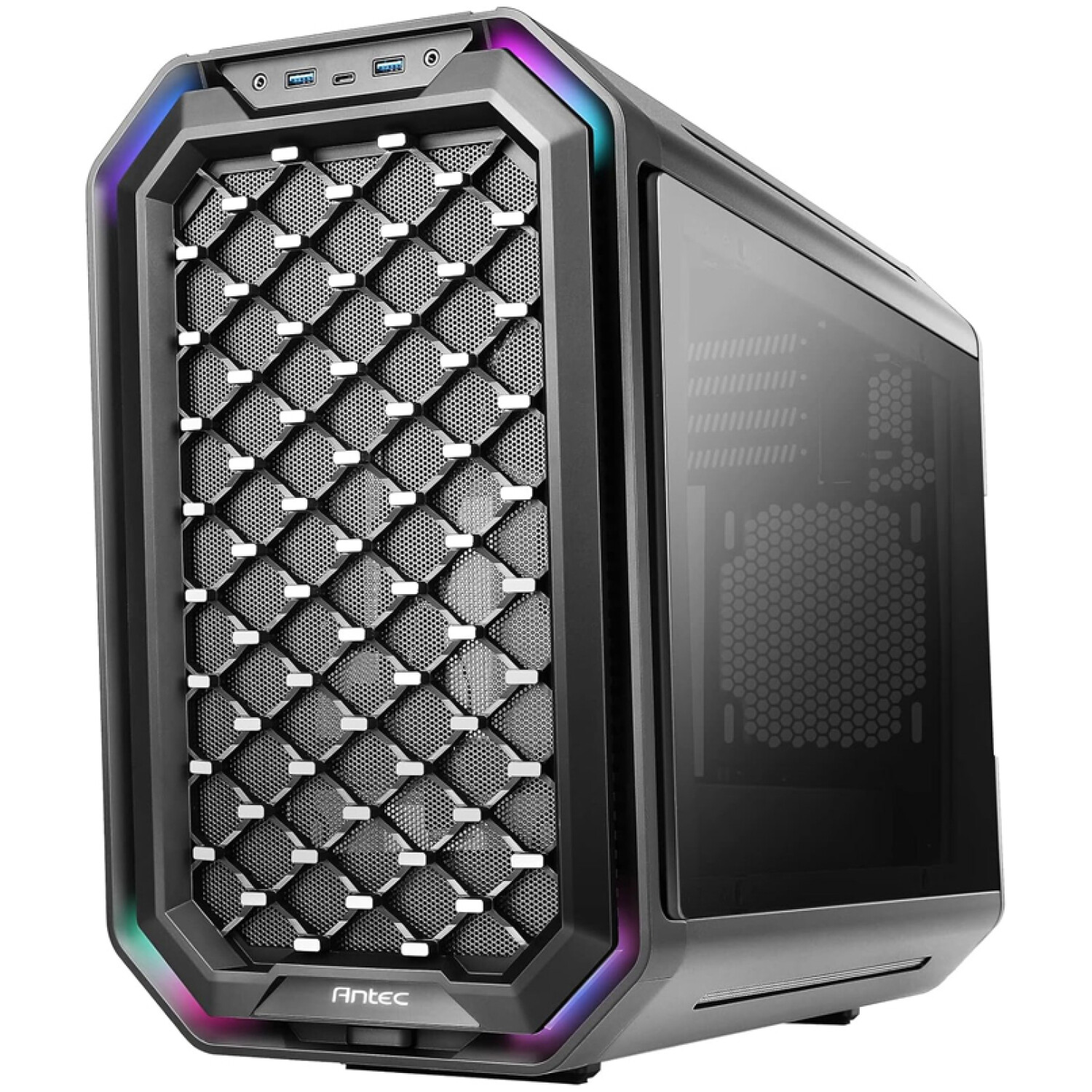 ANTEC DARK CUBE Mini Tower M-ATX/ITX okno črno ohišje