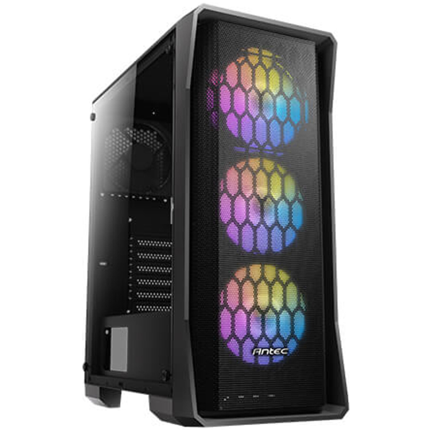 ANTEC NX360 Midi T ATX RGB okno gaming črno ohišje