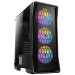 ANTEC NX360 Midi T ATX RGB okno gaming črno ohišje