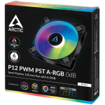 ARCTIC P12 PWM PST A-RGB 120mm 4-pin ventilator