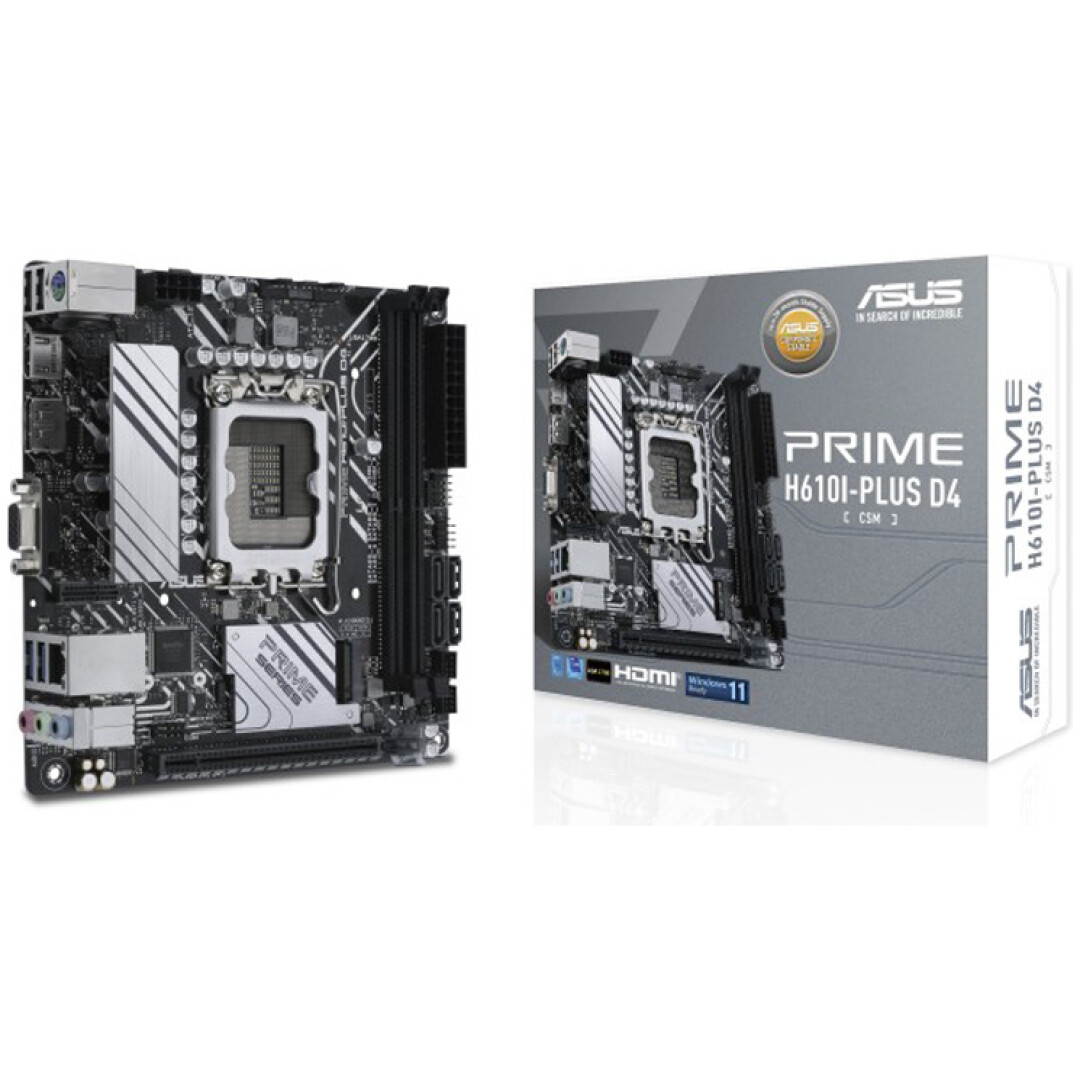 ASUS Prime H610I-Plus D4-CSM LGA1700 Mini-ITX DDR4 osnovna plošča