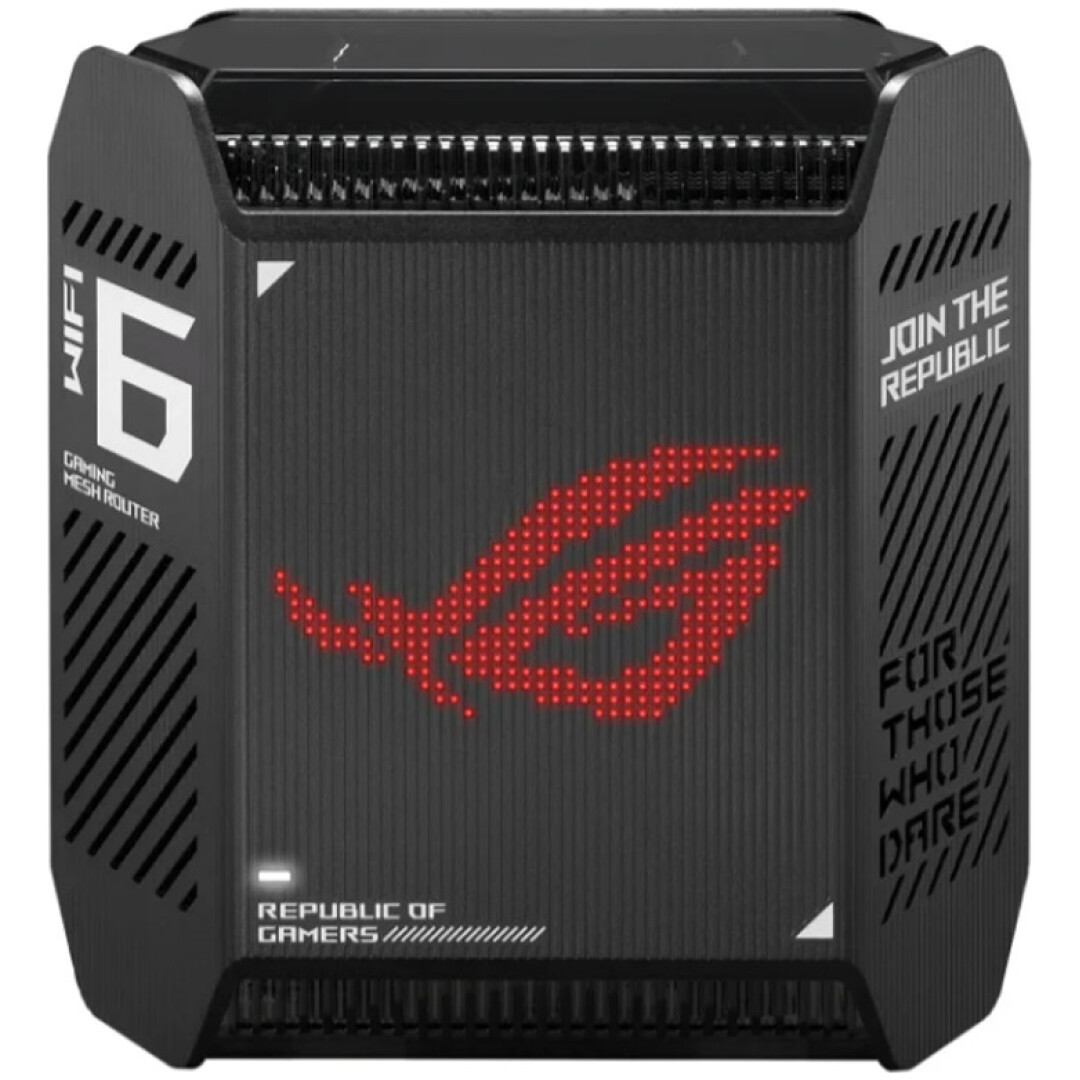 ASUS ROG Rapture GT6 AX10000 Tri-Band 2.4/5/5-2GHz 4G/5G WiFi 6 črni gaming brezžični usmerjevalnik - router / dostopna točka