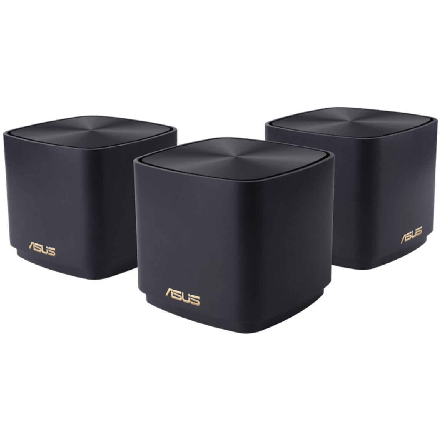 ASUS ZenWiFi XD4 Plus (3-pack) AX1800 Dual Band WiFi 6 Whole-Home črni Mesh Wi-Fi sistem