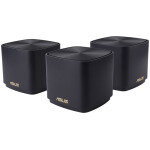 ASUS ZenWiFi XD4 Plus (3-pack) AX1800 Dual Band WiFi 6 Whole-Home črni Mesh Wi-Fi sistem