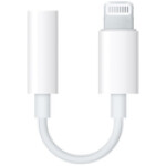 5mm Ž => Apple Lightning Headphone Jack Adapter (MMX62ZM) OEM