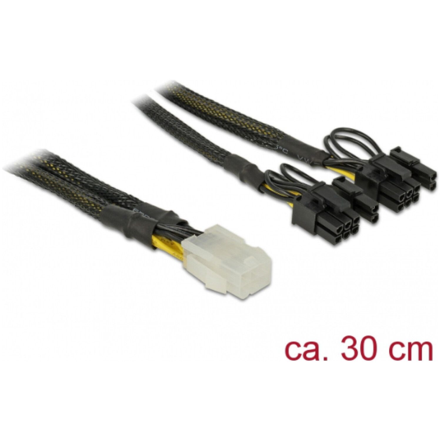 Adapter DC 6pin na 2x 8pin za grafične kartice PCI-express 0