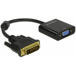 Adapter DVI (m) => VGA (ž) 24+1 pin Delock aktivni (65658)