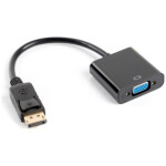 Adapter DisplayPort 1.1 (m) => VGA (ž) Lanberg - 20cm (AD-0002-BK)