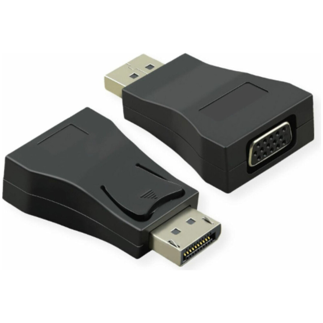 Adapter DisplayPort 1.2 (m) => VGA (ž) 15cm Value