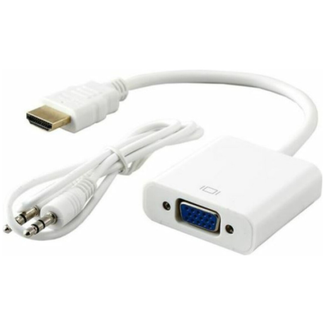 Adapter HDMI (m) => VGA (ž) 15cm SBOX aktivni