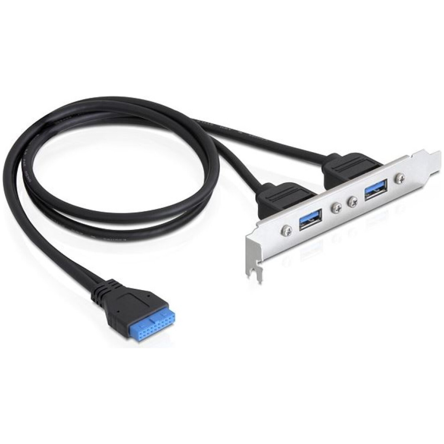 Adapter MB interni USB 3.0 => 2x USB 3.0 PCI slot 60cm Delock